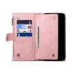 Moto G86 Power ESEBLE Retro Frosted RFID Leather Case (Rose Gold) - 4