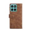 Retro Frosted RFID Leather Phone Case for Motorola Moto G86 5G (Brown) - 3