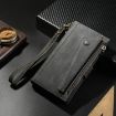 Motorola Edge 60 Pro Retro Frosted RFID Leather Case (Black) - 2