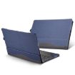HP Pavilion X360 14-dy Laptop Leather Shockproof Case (Dark Blue) - 1