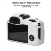 Canon EOS R100 Litchi Texture White Silicone Protective Case - 4