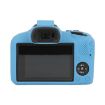 Canon EOS R100 Blue Glossy Soft Silicone Protective Case - 2