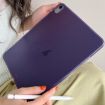 iPad Pro 13 2024 Purple Crystal Clear Acrylic Skin Case - 4