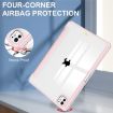 iPad Pro 13 2024 Pink TPU Smart Leather Tablet Case 3-Fold Cover - 6