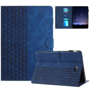Samsung Galaxy Tab A 10.1 T580 Leather Case (Embossed, Blue) - 1
