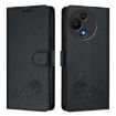 TCL 60 SE NxtPaper/605 RFID Leather Phone Case with Lanyard - 2