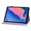 Samsung Galaxy Tab A 8.0 2019 Purple Lily Embossed Leather Case - 5