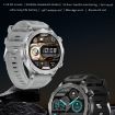DK67 Fitness Smart Watch, 1.53" IP67, BT Call/Health Monitor, Orange - 4