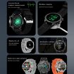 DK67 Fitness Smart Watch, 1.53" IP67, BT Call/Health Monitor, Orange - 5