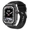 G40S 2.06" IP67 BT5.2 Smart Watch, Health Monitor, Bluetooth Call (Black) - 1