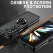 Galaxy Z Fold7 Q Shadow Series TPU + PC Case with Ring - Sky Blue - 5