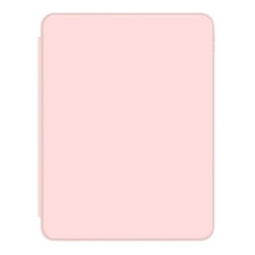 iPad Pro 13 2024 Pink Mutural Jianshang Smart Leather Case - 1