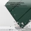 iPad Pro 13 2024 Dark Green Mutural Hybrid Leather Case - 4