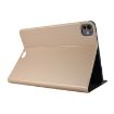 iPad Pro 13 2024 Gold Leather Smart Case - 4