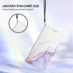 Vivo S30 White Purple Marble Flip Leather Phone Case PT003 - 5