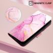 Vivo S30 Pro mini PT003 Pink Purple Gold Marble Flip Case - 6