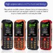 K1+ 4G Elder Rugged Phone, 2.6", 1500mAh, Dual SIM, SOS, US Plug - 3