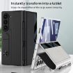 Samsung Galaxy Z Fold7 5G Flip Case with Pen Slot (Black) - 6