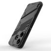 Xiaomi Redmi 13 Punk Armor 2in1 Phone Case with Holder (Black) - 4