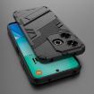 Xiaomi Redmi 13 Punk Armor 2in1 Phone Case with Holder (Black) - 6