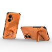 Redmi Turbo 4 Pro Punk Armor Phone Case with Holder - Orange - 4