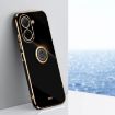 Redmi A5/Poco C71 Black 6D TPU Case with Ring Holder - 1