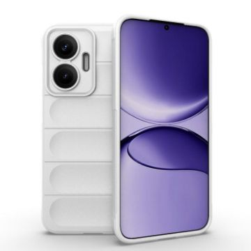 Redmi Turbo 4 Pro 5G Magic Shield White TPU + Flannel Case - 1