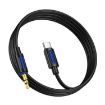 BL20 True Sound 1m AUX Cable, 3.5mm to Type-C, Black by Borofone - 4