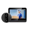 ESCAM C89 1080P Smart Door Viewer with PIR & Night Vision, Dark Grey - 1