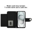 Ulefone Note 18 Ultra Flip Leather Case with Lanyard (Black) - 4