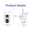 ESCAM QF500 5+5MP WiFi 10X Zoom Motion Detection Camera (US Plug) - 3
