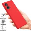 Motorola Edge 50 Fusion Red Silicone Dropproof Full Coverage Case - 2