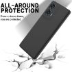 Motorola Edge 50 Fusion Black Silicone Dropproof Full Coverage Case - 5