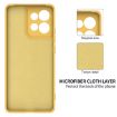 Yellow Liquid Silicone Phone Case for Motorola Edge 50 Neo/S50 - 6