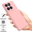 Motorola Edge 60 Fusion Solid Pink Silicone Dropproof Case - 2