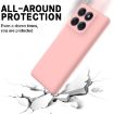 Motorola Edge 60 Fusion Solid Pink Silicone Dropproof Case - 5