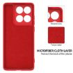 Motorola Edge 60 Pro Red Silicone Dropproof Full Coverage Case - 6