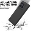 Motorola Edge 60 Pro Black Silicone Dropproof Full Coverage Case - 5