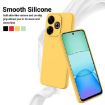 Redmi 13x 4G Yellow Silicone Dropproof Full Coverage Case - 3