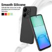 Redmi 13x 4G Black Liquid Silicone Dropproof Phone Case - 3