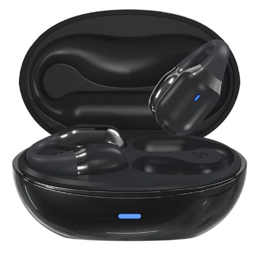 Hileo F16 TWS IPX5 Waterproof Sports Earclip Earphones (Black) - 1