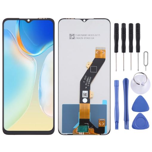 itel A70 OEM LCD Screen & Digitizer Full Assembly Replacement - 1