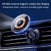 Yesido C308 15W MagSafe Car Magnetic Charger Holder (Black) - 2