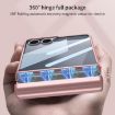 Samsung Galaxy Z Flip7 5G Full Coverage Case with Pen (Wine Red) - 3