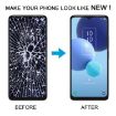 TCL 406 T506K OEM LCD Screen Digitizer Assembly with Frame - 6