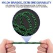 3.5mm Male to Dual Female Audio Adapter Cable, 3m, Green - 5