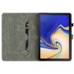 Samsung Galaxy Tab S4 10.5 Red Tiger Pattern Flip Leather Case - 5