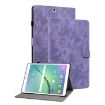 Samsung Galaxy Tab S2 9.7 Flip Leather Case, Tiger Pattern, Purple - 1