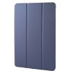 OnePlus Pad 2 Dark Blue Tri-fold Silicone Leather Case - 2