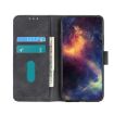 Samsung Galaxy XCover7 Pro Leather Flip Case - Black Retro Texture - 4